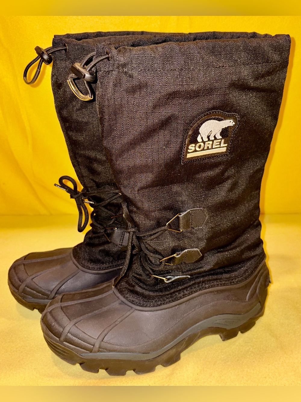 Sorel Men's Blizzard XT Waterproof Winter Snow Boots Black Size 9 NM1110-010